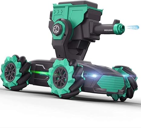 Amazon Co Jp Gao Bo チームのゲームに適して子供のおもちゃ 2 4g戦闘メカ水爆弾リモートコントロール タンクオフロード車オールラウンドドリフトカー インテリジェントリモートコントロール ホビー