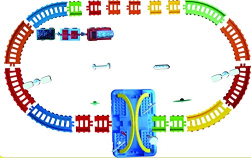 Mindscope Neo Tracks Trax Train Series Static Tracks & Accessories Permanent Storage Container with Tunnel Lid Accessory