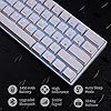 RK-ROYAL-KLUDGE-RK61-Wireless-60-Mechanical-Gaming-Keyboard-Ultra-Compact-Bluetooth-Keyboard-with-Clicky-Blue-Switch-Compatible-for-Multi-Device-Connection-White RK ROYAL KLUDGE RK61 Wireless 60% Triple Mode BT5.0/2.4G/USB-C Mechanical Keyboard, 61 Keys Bluetooth Mechanical…
