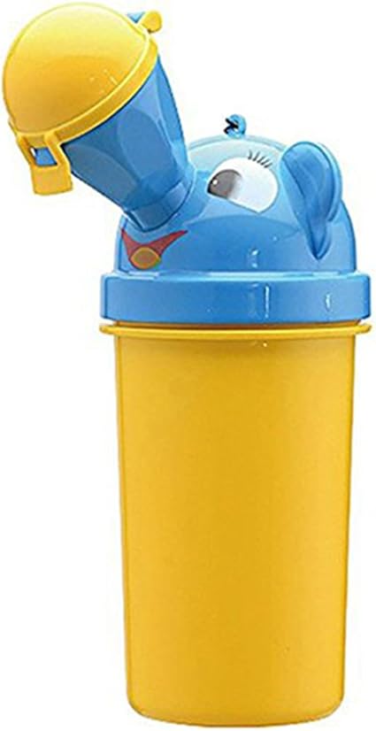 Jaune Toyandona Portable Bebe Enfant Pot Etanche Fuite Urinoir Toilettes Durgence Pour Camping Car Voyage Enfants Bambin Pot Pipi Formation Bebe Puericulture Apprentissage De La Proprete