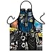 ITATI Kitchen Apron Policeman Police Officer Men Gag Gifts BBQ Grilling One Size