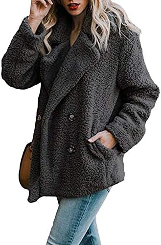 HOSOME Women Coat Jacket Winter Warm Parka Outwear Casual Ladies Outercoat
