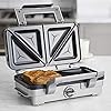 Cuisinart-Sandwich-Maker-Non-Stick-Removable-Plates-Silver-GRSM1U Cuisinart Sandwich Maker | Non-Stick Removable Plates | Silver | GRSM1U,11 Ounce