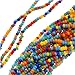 Jablonex Czech Seed Beads Mix, Size 11/0, Rainbow Opaque Multi, 1 Hank Per 4000 Beads