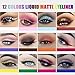 Matte Liquid Eyeliner 12 Colors Waterproof High Pigmented Colorful Brighten Pigments Smudgeproof Long Lasting Liquid Eye Liner Pen Set Matte Eye Shadow for women girl(12 PCS)