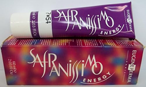 Safranissimo Energy by Eugene Perma Paris - Ammonia-Free Tone-on-Tone Cream Hair Color - Size: 2.03 Fl. Oz. Tube - Shade Selection: 7-54 - Tawny Copper/Cuivre Fauve