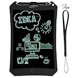 Eclipz LCD Writing Tablet Pad: 8.5'' Electronic Drawing & Writing Board For Kids & Adults, Portable & Magnetic eWriter, Digital, Handwriting Paper Doodle Board For School, Fridge Or Office
