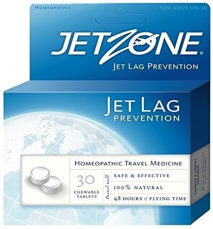 Jetzone Jet Lag Prevention -- 30 Chewable Tablets by Jetzone