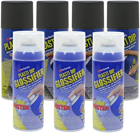 Bundle - 7 Pieces - Plasti Dip Gloss Wheel Kit - Charcoal Gray