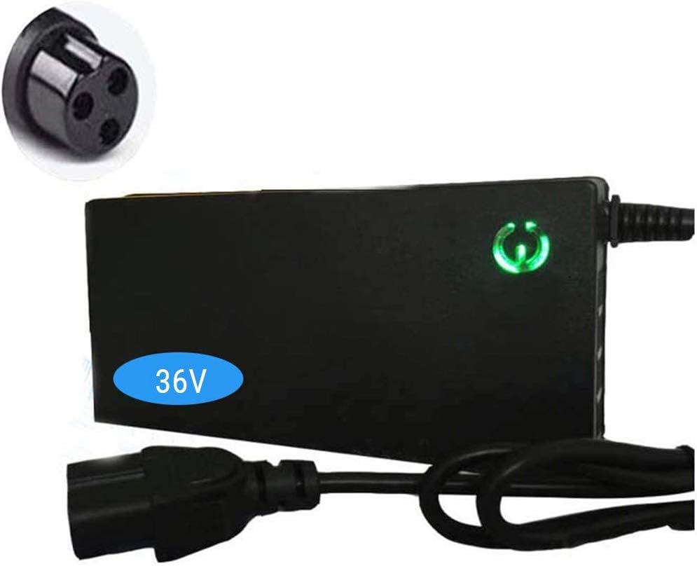 LUCKYYAN Bike Charger 36V(2A/3A/5A/) Lithium Battery