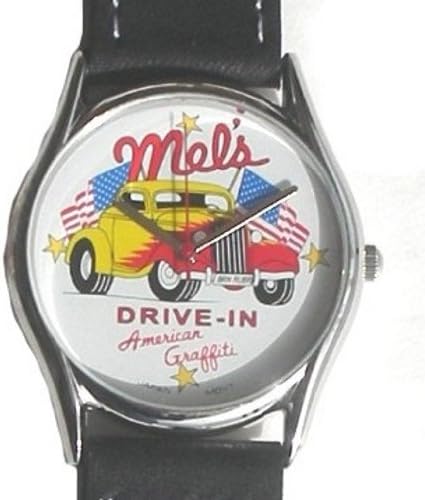 Mel's Drive-in "American Graffiti" Limited Edition Watch with Compass on Strap and the Legend of Mel's on the Gift Box
