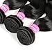 VRBest Hair Brazilian Virgin Hair Body Wave 3 Bundles 100% Unprocessed Virgin Human Hair Weave Extensions Natural Color (100+/-5g)/pc