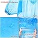 SaphiRose 5 Pack Kids Rain Ponchos Disposable Ponchos Thick Emergency Raincoats