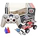 Remote Control Car,KAWO 1:32 Scale High Speed Off-road ABC Channel 5 Speed Transmission 6 Position Control Electric Monster Trugg Toys(Red)