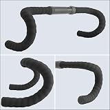 BBB RaceRibbon BHT-01 Black Handlebar Tape with Plugs 200 cm 3 cm view 2