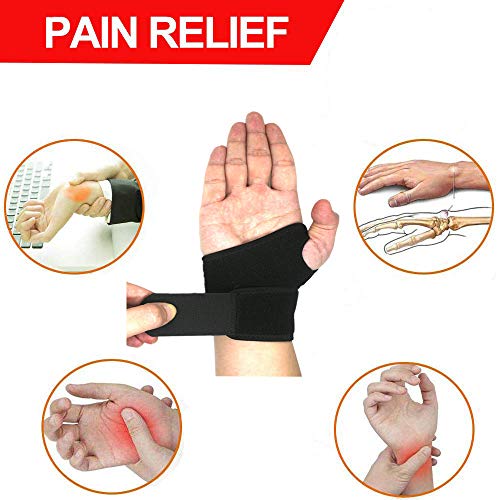 Wrist Brace For Carpal Tunnel Adjustable Wrist Support Brace For Arthritis And Tendinitis Wrist Compression Wrap For Pain Relief Suitable For Both Right And Left Hands Pricepulse