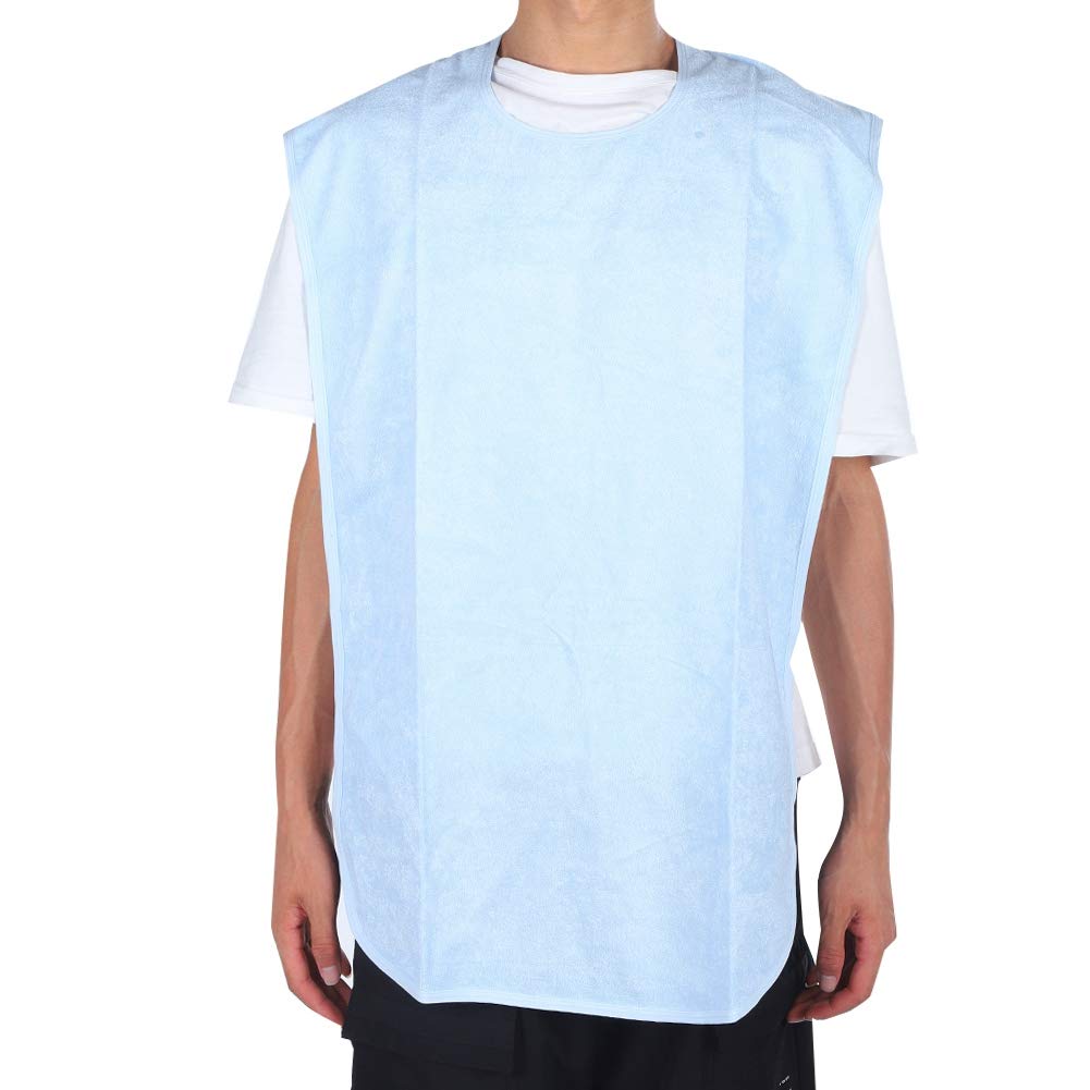Professional Adult Bib, Elderly Waterproof Bib, Adult Mealtime Saliva Towel + Dining Apron Clothes Protector for Women & Men - Protect Clothes Tidy (50 * 90-1#)