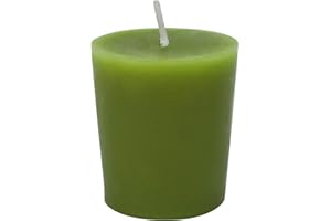 Zest Candle 12-Piece Votive Candles, Sage Green