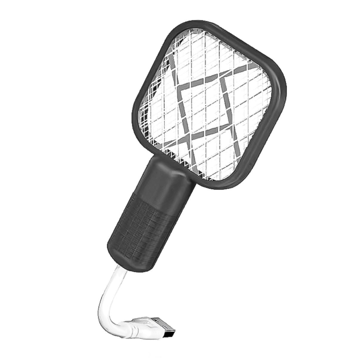Sarini Electric Fly Swatter Portable Fly Trap Mosquito Repellent USB Fly Trap Outdoor Electric Mosquito Swatter For Picnic, Camping, Hiking, Traveling