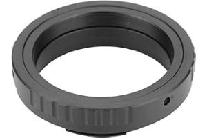 Astronomy Telescope T M48 * 0.75 Eyepiece Adapter Ring, Universal Aluminum Alloy M48 Mount Lens to for F for DSLR Camera(for 