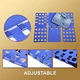 SHATCHI Magic Fast Speed Clothes Folding Board Blue 31x23.5 cm view 12