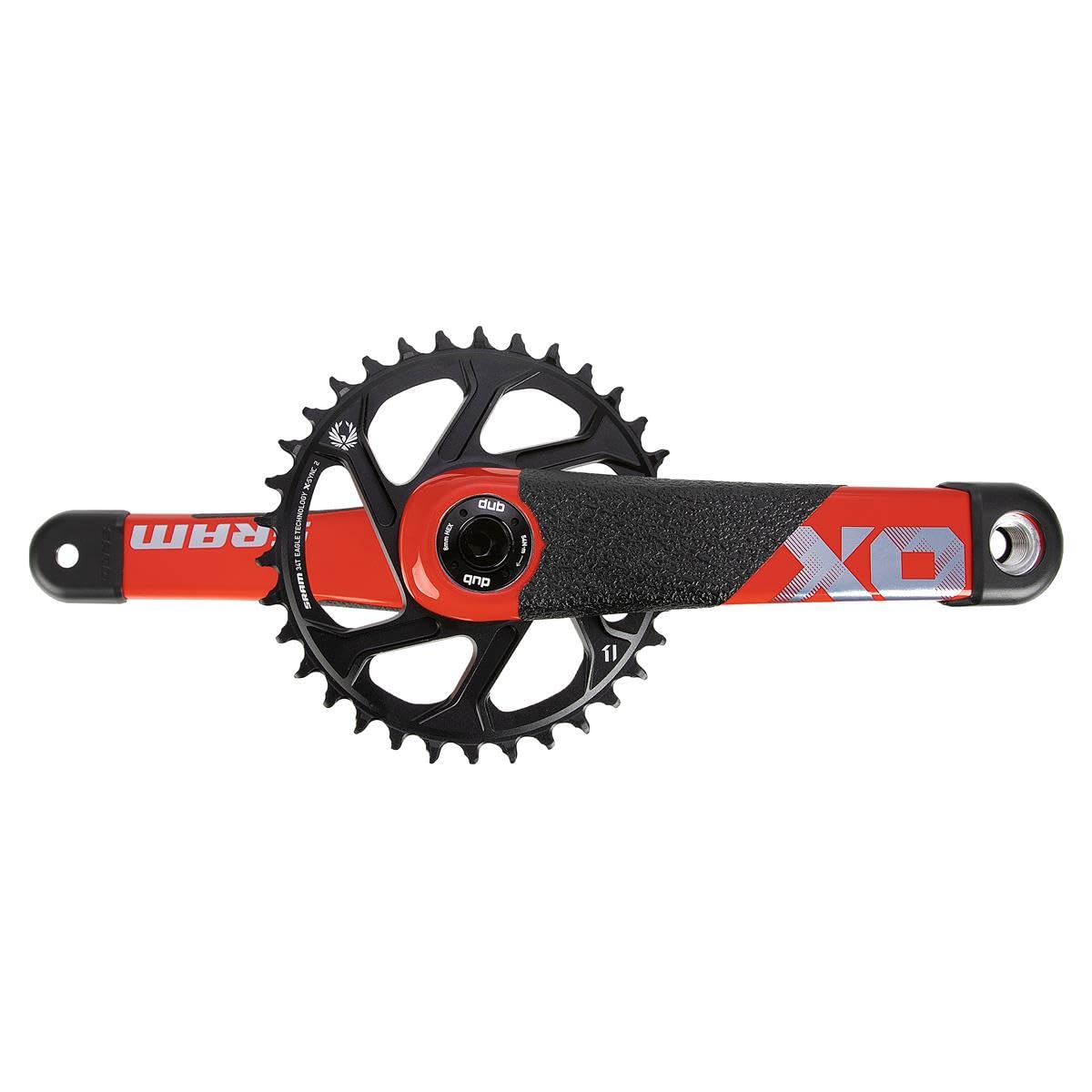 SRAM Corporation Europe X01 DH Crankset Red 34T