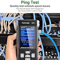 NOYAFA Network Cable Tester with IP Scanner, TDR