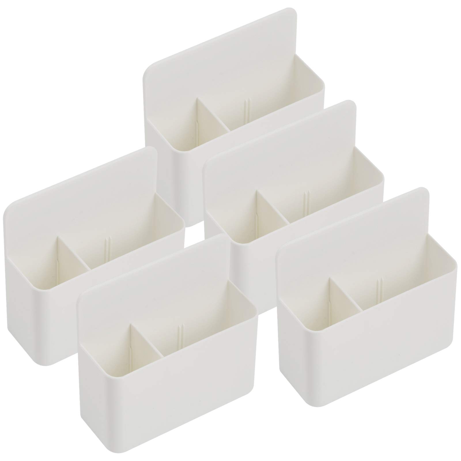 Photo 1 of HappyHapi 5 Pack Dry Erase Marker Holder Magnetic, Whiteboard Magnetic Marker Holder With Powerful Magnets for Office, Refrigerator, Locker and Metal Cabinets.