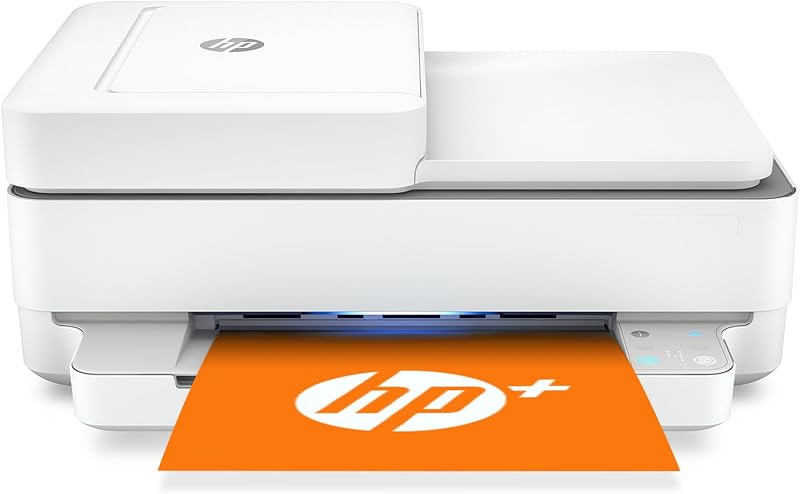 HP Multifunction Printer White Print Copy Scan Wireless Auto Duplex ADF Instant