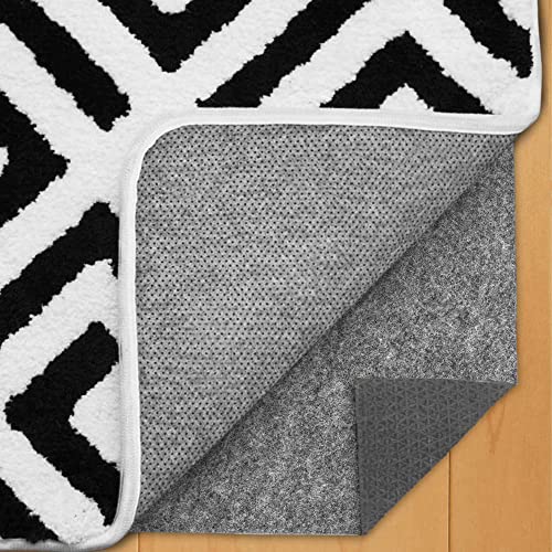 Gorilla Grip Felt and Natural Rubber Rug Pad, 1/8” Thick, 5x8 FT