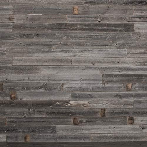 Peel & Stick Rustic Reclaimed Barn Wood Paneling, Real Wood, Rustic