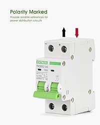 12V-110V DC Miniature Circuit Breaker, 60 Amp 2