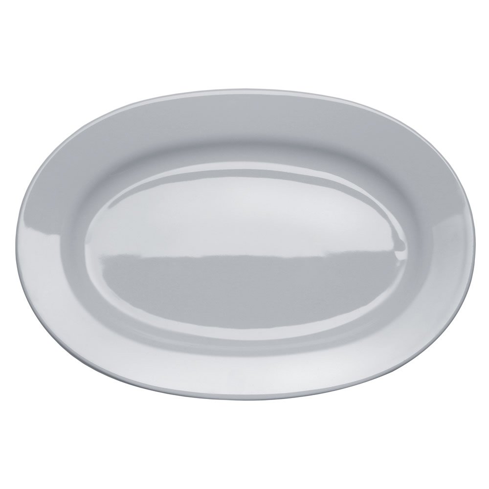 A di Alessi PlateBowlCup Oval Serving Platter, (AJM28/22)