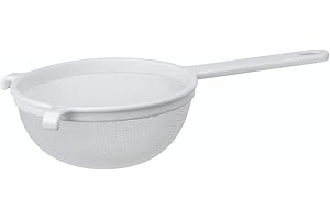 HIC KITCHEN HIC Double-Ear Fine Mesh Strainer, BPA Free, 7-Inch