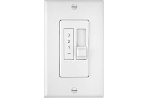 Hinkley Wall Control 3 Speed 5 Amp, White