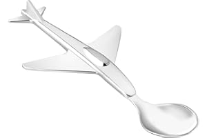 Zilverstad Airplane Children's Spoon, Silver