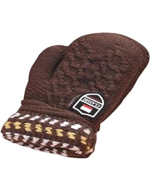 Newborn Unisex Toddler Baby Boys Girls Cute Winter Warm Thicken Infant Gloves