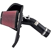 K&amp;N Cold Air Intake System: High-Flow Air Filter, Increase Performance &amp; Acceleration: Compatible with 2008-2014 Subaru: Impreza WRX, 69-8004TTK