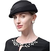 Women Wool Felt Ribbon French Fashion Vintage Millinery Beret Hats Top Cap Ladies Party Wedding Fedoras Chapeau