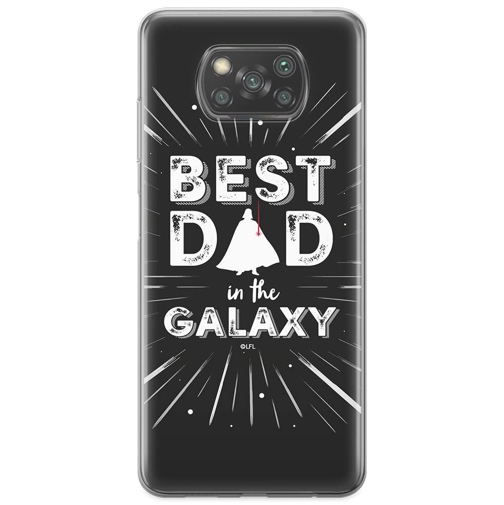 ERT GROUP mobile phone case for Xiaomi POCOPHONE X3 original and officially Licensed Star Wars pattern Darth Vader 005 optimally adapted to the shape of the mobile phone, case made of TPU