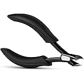 BEZOX Toenail Clippers for Seniors Thick Toenails - Precision Large Thick Nail Clipper for Men and Women, Comfort Grip Fingernail Clipper, Ergonomic Long Handle Nail Cutter Trimmer with Catcher