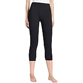 Latuza Women's Bamboo Viscose 21" Capri Pajama Leggings Soft Sleep Leggings