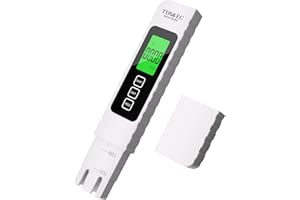Cxjesin 4 in 1 Digital Water Tester for Drinking Water - Accurate and Reliable TDS EC & Temperature(°C/°F) Meter - 0-9999 ppm - for Drinking Water, Aquarium, Hydroponics, Pool, Etc