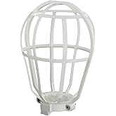 Leviton Replacement Guard for Ceiling Lampholders, 12200-W, White