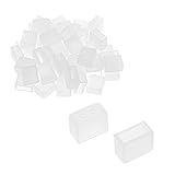 uxcell 50pcs Silicone Plug Fit 3528 8mm Wide LED