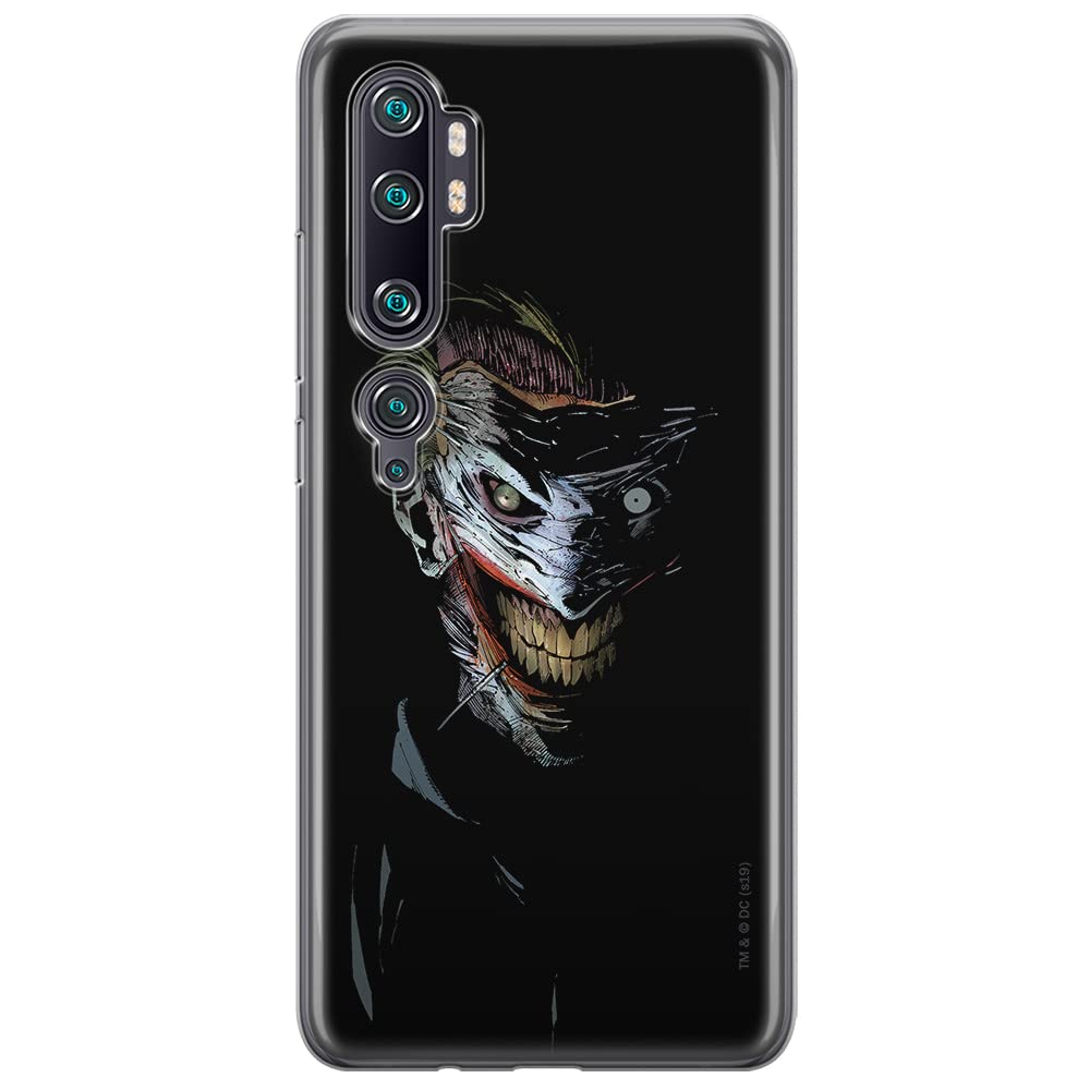 ERT GROUP mobile phone case for Xiaomi MI NOTE 10 / MI NOTE 10 PRO original and officially Licensed DC pattern Joker 011 optimally adapted to the shape of the mobile phone, case made of TPU