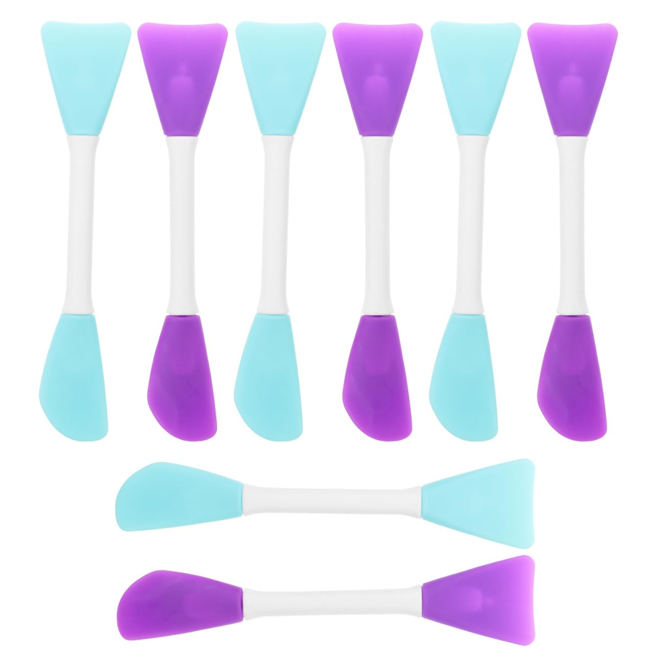 BESPORTBLE 1 Pc Makeup Spatula for Foundation Glass Finish Spatula Brush Generic Silicone Spatula 8pcs Spatula Makeup Frosted Tip Spatula Plastic Makeup Tools Mini Silicone Spatulas Rubber