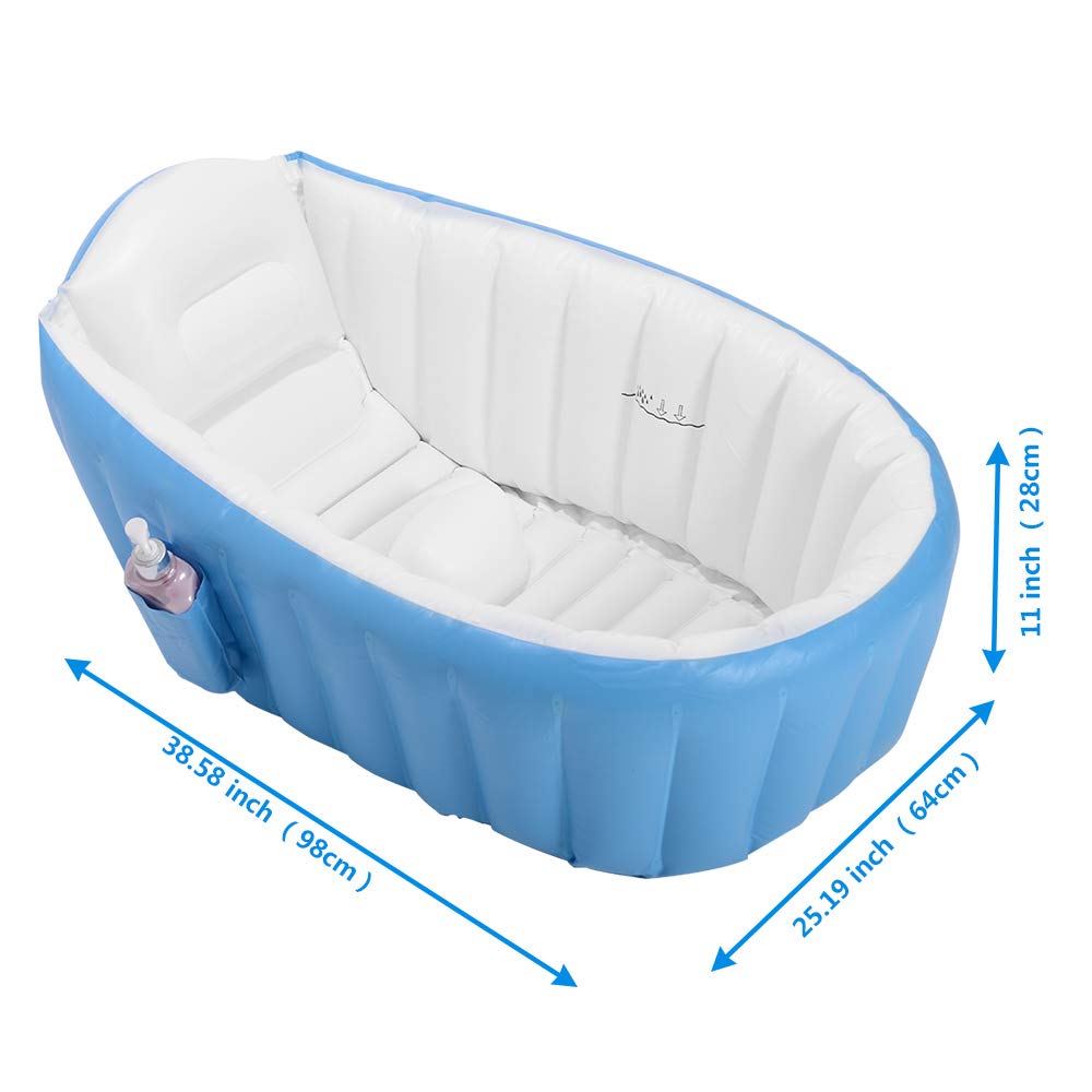 air filled bathtub for babies