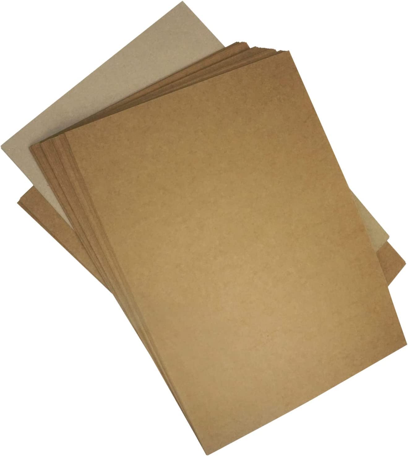 Netuno 20 Sheets of Brown Kraft Paper A4 210 x 297 mm 8.3 x 11.7 in 100gsm Natural Vintage Retro Paper for Wedding Invitations Greetings Cards Scrapbooking Christmas Labels vouchers Flyers Craft Card