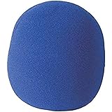 On-Stage Foam Ball-Type Microphone Windscreen, Blue